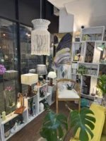 Lampara Colgante Macrame Moderna Diseño Artesanal Tejido E27 - Imagen 5