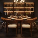 Juego De Comedor Elegante Natura Con 6 Sillas Tapizadas - Imagen 11