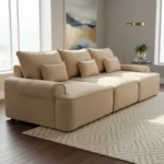 Sofá Sillón Lumiere Moderno Y Elegante 5 Cuerpos 3 Metros