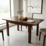 Mesa Extensible De Comedor 110cm A 150cm Acabado Impermeable