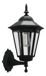 Aplique Lámpara Farol Led Solar Colonial Sensor Movimiento - Imagen 2