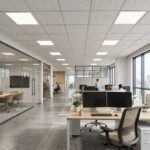 Plafon Panel Led Adosar Exterior 60x60cm 40w Luminaria Techo - Imagen 9