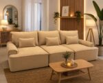 Sofá Sillón Lumiere Moderno Y Elegante 5 Cuerpos 3 Metros - Imagen 2
