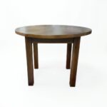Mesa De Comedor Redonda Resistente Madera Maciza Garantia - Imagen 5