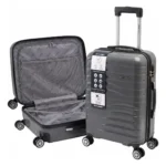 Valija Extra Resistente Ultraliviana Carry On 20 Pulgadas Gris 30