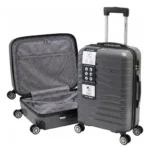 Valija Extra Resistente Ultraliviana Carry On 20 Pulgadas Gris 30 - Imagen 2