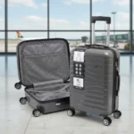 Valija Extra Resistente Ultraliviana Carry On 20 Pulgadas Gris 30 - Imagen 6