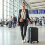 Valija Extra Resistente Ultraliviana Carry On 20 Pulgadas Gris 36 - Imagen 3