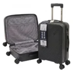 Valija Extra Resistente Ultraliviana Carry On 20 Pulgadas Gris 36