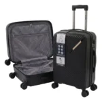 Valija Extra Resistente Ultraliviana Carry On 20 Pulgadas Negro