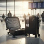 Valija Extra Resistente Ultraliviana Carry On 20 Pulgadas Negro - Imagen 2