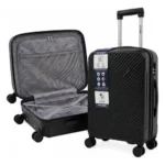Valija Extra Resistente Ultraliviana Carry On 20 Pulgadas Negro 37