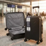 Valija Extra Resistente Ultraliviana Carry On 20 Pulgadas Negro 37 - Imagen 4
