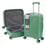 Valija Extra Resistente Ultraliviana Carry On 20 Pulgadas Verde