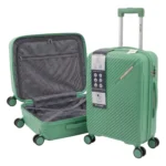 Valija Extra Resistente Ultraliviana Carry On 20 Pulgadas Verde