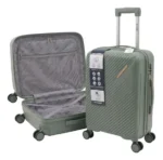 Valija Extra Resistente Ultraliviana Carry On 20 Pulgadas Verde 39