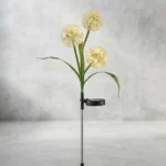 Estacas Led Solares Decorativas Con Flores Diente De León - Imagen 2