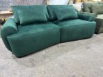 Juego Living Sofa 2.30 + Butaca + Isla Media Luna Elegante - Imagen 8