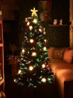 Árbol Navidad Premium Fibra Óptica 180cm Extra Led Magicas - Imagen 7