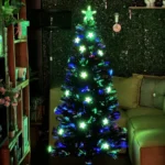 Árbol Navidad Premium Fibra Óptica 180cm Extra Led Magicas