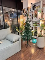 Arbolito Árbol Navidad 150 Cm Premium Frondoso Metal - Imagen 5