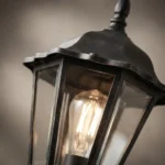 Farol De Pie Colonial Jardín C/ Poste 130cm Lámpara Exterior - Imagen 4