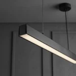 Lampara Tubo Colgante Led Lineal 40w 120cm Rectangular Techo - Imagen 4