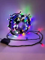 Guirnalda Guia Luces De Navidad 240 Led 50 Metros A Enchufe Multicolor - Imagen 5