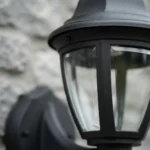 Farol Aplique Colonial Plástico De 6 Caras Negro Cerrado - Imagen 3