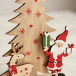 Árbol Decorativo Navideño Papa Noel Y Reno Arbolito Navidad - Imagen 3