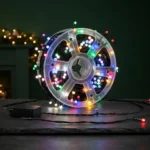 Guirnalda Guia Luces De Navidad 240 Led 50 Metros A Enchufe Multicolor