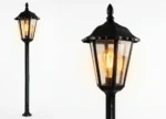 Farol De Pie Colonial Jardín C/ Poste 130cm Lámpara Exterior - Imagen 3