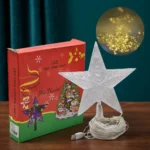 Estrella Navideña Con Guía De Luces Led Para Árbol De Navidad - Imagen 3