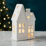 Casita Veladora Led Adorno Deco Navidad Casa Navideña Grande