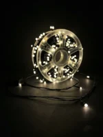 Guirnalda Guia Luces De Navidad 240 Led 50 Metros A Enchufe Blanco Calido - Imagen 3