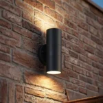 Lámpara Spot Exterior Tubo Bidireccional Gu10 Aplique Pared