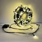 Guirnalda Guia Luces De Navidad 240 Led 50 Metros A Enchufe Blanco Calido