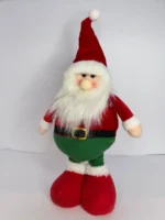 Muñeco Navidad Grande 60cm Papa Noel Pata Larga Extensibles - Imagen 2