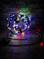 Guirnalda Guia Luces De Navidad 240 Led 50 Metros A Enchufe Multicolor - Imagen 3