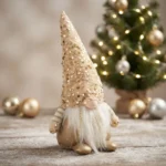 Adorno Navidad Duende De Suerte 40cm Gnomo Peluche Navideño