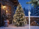 Colgantes Para Árbol De Navidad De Nieve Pico 15cm Trae 5uni - Imagen 3
