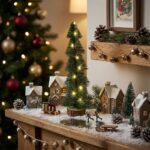 Mini Árbol De Navidad Tradicional Adorno Navideño 30 Cm