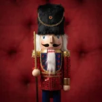 Cascanueces Grande Adorno Navideño Soldado De Madera Navidad Modelo 1 - Imagen 4