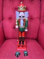 Cascanueces Grande Adorno Navideño Soldado De Madera Navidad Modelo 3 - Imagen 4