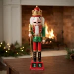 Cascanueces Grande Adorno Navideño Soldado De Madera Navidad Modelo 3